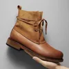 Bottes en plein air tactique militaire en cuir véritable hommes de haute qualité Combat armée bottine pour hommes robe