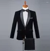 Abiti da uomo Po Studio Abbigliamento Uomo Masculino Homme Terno Costumi di scena per cantanti Giacca Paillettes Blazer Dance Star Style