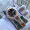 EW Watches 126333 41mm 904L Acier Deux tons bracelet jubilé Diamant CAL.3235 Mouvement automatique Plongée Étanche Super Lumineux Eta Montres-bracelets pour hommes