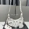 Paris Cracked Le Cagole in Wax Girl Numero Moda Moto Tre Hobo One Borsa per olio Pelle bovina Designer Dente Borse piccole Famiglia Spalla di alta qualità Donna Rf5w