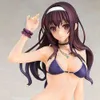 Maskottchen-Kostüme, 14 cm, „How to Raise A Boring Girlfriend“, Anime-Figur, Kasumigaoka Utaha, Bikini-Badeanzug, PVC, abnehmbare Kleidung, Sammlung, Modellspielzeug