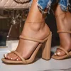 Dress Shoes 2023 Summer New Women Shoe Sexy High Heels Open Toe Sandals Casual Fashion Comfortable Zapatos Mujer 231013