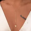 Collier de charme de beauté pour femmes, bijoux ras du cou en acier inoxydable, pendentif à trois cœurs, chaîne, couple fantastique, ornements Chokers233F