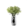 Decorative Flowers Artificial Gypsophila Bean Grass Plastic Fake Green Plants For Wedding Decor Bridal Bouquet Party Home Crafts Dhsbg