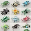 Funny Toys Simation Spider Model Toy Decorative Props Spiders Models Ornaments Prank Trick Funny Toys Halloween Party Decorations Kids Otvov