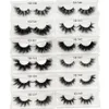 False Eyelashes Bulk Items Wholesale Bundles Lots Beauty Makeup 3D Fluffy Wispy Mink Hair Natural Eye Lashes Fake False Strip Eyelashes Vendors 231012