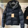 Hiver New Men Designer Fashion Fashion Hooded Tensined Down Coat Mens and Womens Wind Breaker Coats Top chaud