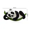 Broches moda artesanal acrílico estilo animal para mulheres crianças presente casaco vestido adorno panda broche crachá atacado