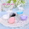 10g 15g 20g Jar Cosmetic Sample Bottle Empty Container Clear Plastic Pot Jars Makeup Containers for Lip Balm Eye Shadow Rbpec