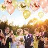 Party Favor 120pcs 12 pouces mélange confettis ballon en latex pour anniversaire bébé douche ballons de mariage décorations durables B