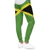 Pantaloni da uomo Pantaloni sportivi da uomo con bandiera della Giamaica con tasche Pantaloni da jogging per uomo Sport Casual con coulisse in felpa