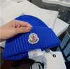 Diseñador de moda 2024 otoño e invierno nuevos gorros de lana tejidos gorro de punto de lujo sitio web oficial versión 1 1 artesanía wmh