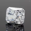 Loose Gemstones 5A 7A Crushed Cut Radiant Cz Gemstone White Color Synthetic Cubic Zirconia For DIY Jewelry Making