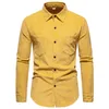 Homens camisetas Masculino outono e inverno moda simples cardigan arte sólida 3d impressão digital vestido social camisa respirável homens bonitos