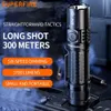 Torches New Superfire A20 SST40 1700LM EDC Flashlility USB-C قابلة لإعادة الشحن 21700 LED Torch 5 Mode Lantern للتخييم في حالات الطوارئ Q231013