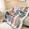 Blankets Blanekets Plaid For Nordic Ins Wind Summer Universal Beds Sofa Bed Decorative Boho Sofa Cover Throw Blanket Picnic With Tassel 231013