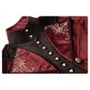 Cosplay New European And American Medieval Court Stand Up Collar Retro Suede Tuxedo Coat