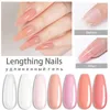 Nagelkonst kit lilycute 15 ml förlängningsgel kit blöt av UV akryl vit klar rosa polska för hemsalonguppsättning 231013