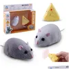 Brinquedos eletrônicos para animais de estimação, controle remoto elétrico, mouse, pelúcia, ratos, provocação, gato, brinquedos eletrônicos para animais de estimação, gatos, brinquedos divertidos, presentes, novidade, oto3s