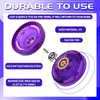 Kreisel MAGICYOYO Responsives Yo-Yo für Kinder K2 Crystal Dual-Purpose-Kunststoff-Yo-Yo Anfänger Ersatz Nicht reagierendes Kugellager 231012