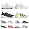 Runner Ultraboosts 20 21 Chaussures Casual Hommes Femmes Métallique Tech Indigo Violet Dash Gris Ultra UB 4.0 5.0 Core Triple Noir Blanc Solaire Bleu Or Tenis Designer Baskets