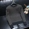 Męskie designerskie swetry pullover bluza bluza z długim rękawem