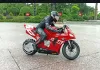 Moto auto-équilibrée à grande vitesse, Rotation à dérive, cascade debout, plusieurs vitesses, grande voiture électrique télécommandée, jouet pour enfants