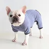 Vestuário para cães Veludo Quatro Pernas Roupas para Animais de Estimação Pijama Gordo Quatro Pernas Balde Pug Multi Cores XS-XXL Tamanho Macacões para Animais de Estimação Cães