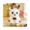 Plush Dolls Plush Toy Colorf Deer Doll Christmas Party Wedding Tossing Small Dolls Event Gift Children Gifts Stuffed Animals Toys Gift Dhrnp