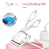 Eyelash Curler Electric Heated Charging Durable Curling Shaping Not Hurting Long Eyelashes Fast LongLasting Perm Makeup Tools 231012