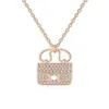 Collier avec initiale délicate, cadenas plaqué or 18 carats, lettre pour femmes, minimaliste, personnalisé, bijoux 278O