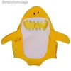 Thème Costume nouveauté unisexe enfant en bas âge famille requin enfants Halloween 3 couleurs Cosplay bébé ComesL231013