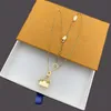 Luxe ketting hanger voor vrouwen mode diamanten kettingen sieraden hanger liefde en slotvorm ontwerp zeer kwaliteit goud zilver 238d