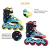 Inline Roller Skates Carbon fiber diagonal pull speed roller 4 flash Pu wheel inline sports shoes Skateboarding 231012