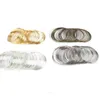 Bracciale rigido da 100 anelli da 06 mm in acciaio con memoria, componenti per bracciale in filo metallico per la realizzazione di gioielli fai da te 231012