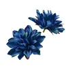 Fiori decorativi 5 pezzi 8 cm 10 colori seta epiphyllum teste artificiali bouquet da sposa fai da te copricapo fiore decorazione di nozze puntelli