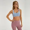 Yoga-outfit sportbeha's voor dames Comfortabele beha met verwijderbare pads Running Crossback Tops Activewear Trainingskleding