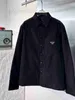 Herrjackor Designer New 2023 Designer Jacket Högkvalitet Corduroy Single Breasted Mens Casual Black Shirt Gmkl