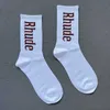 Rhude Sock Men Designer Socks Women Luxury Hoge kwaliteit Pure katoenen comfort Deodorisatie absorbeert zweet