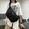 Sacos de cintura Mulher sacos de cintura grande capacidade unisex fanny pacote rua wear peito saco hip hop crossbody saco moda preto grande cinto cintura pacote 231012