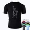 T-shirts pour hommes Statue de ligne Art O cou chemise en coton hommes et femmes unisexe été à manches courtes conçu t-shirt décontracté M01091