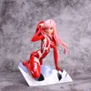 Costumes de mascotte 15 cm Darling in the Franxx Anime Figure Driving Suit Zero Two 02 Action Figure PVC Collection Modèle Poupée Classique Ornements Jouets