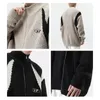 Mężczyzny dresy Patchwork Turtleeck SWEAT MENS STREETWEAR KRETIGAN JUCAN LUTNE LUSE Casual Long Rleeve Zipper 2023 231012