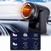 Home Heaters 12V 130W Electric Car Heater Portable Electric Heating Fan Automatic Windshield Dryer Defogging Demister Defroster for CarL231013