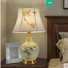 Table Lamps Chinese Ceramic Lamp Bedside Bedroom Study Living Room Creative Decoration Sofa Copper