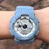 Orijinal Şok Watch Men Sport WR200ar G Watches Ordusu Askeri Şok Su Geçirmez İzle Tüm Pointer Work Dijital Bilek Clwatch LED 41 Renk