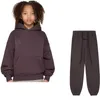 EssentialSweatshirts Kidsセット100％コットン幼児ベビーキッズセータートラックスーツエッセンシャルショーディーデザイナーパーカー