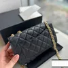 Bolso de diseñador famoso Bolso de lujo Bolso cruzado de moda Mini bolso cuadrado clásico Bolso de cadena con correa de cuero Bolso de hombro de alta calidad Bolso de mujer eleganteeendibags