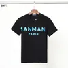 DSQ PHANTOM TURTLE T-shirts pour hommes T-shirt en coton noir avec logo bleu de la marque Paris imprimé T-shirts de mode T-shirts d'été pour hommes 193k