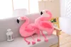 Pluszowe lalki Realistyczna zabawka Flamingo miękka nadziewana poduszka zwierząt Kawaii Peluche Decoration Dekoracja dla dzieci Prezent urodzinowy 231013